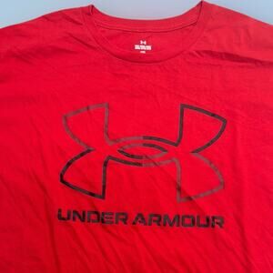 UNDER ARMOUR Men’s 2XL Red T-Shirt